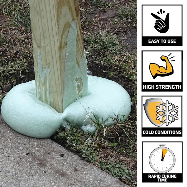 Choosing Between Expanding Foam and Concrete for Fence Posts in New